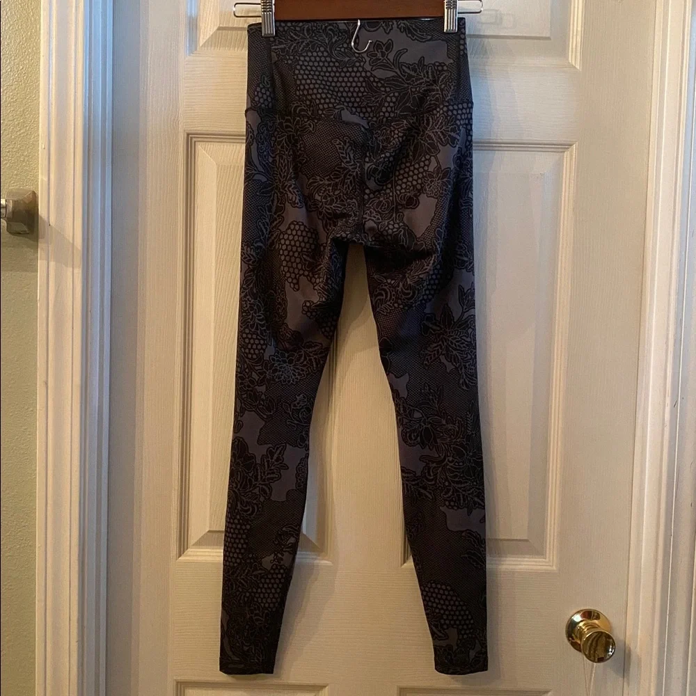 Nike Black Floral Dri-FIT Leggings